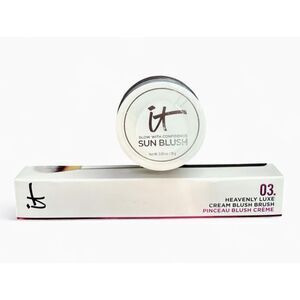 IT Cosmetics Sun Blush, Sun Blossom, and Heavenly Luxe Cream Blush Brush Set